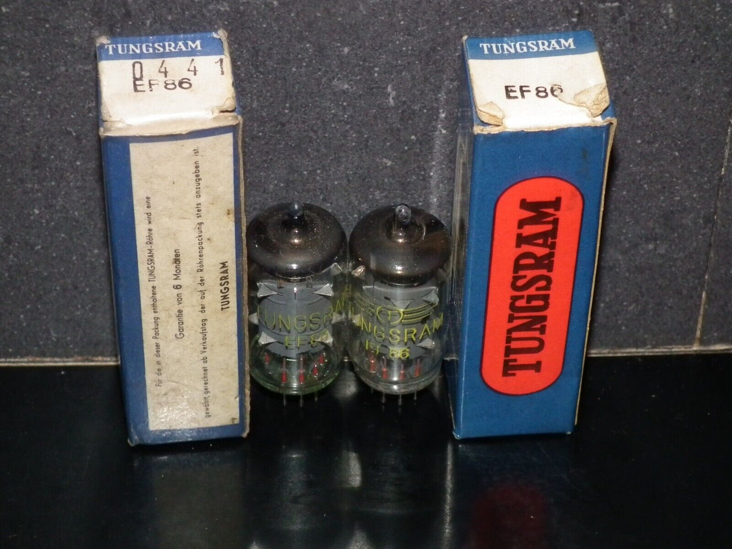 EF86 Tungsram 6267 NOS NIB, early 60s, tested 100%