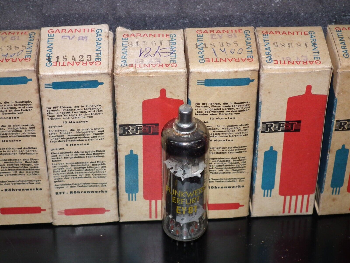 EY81 RFT Rectifier NOS NIB
