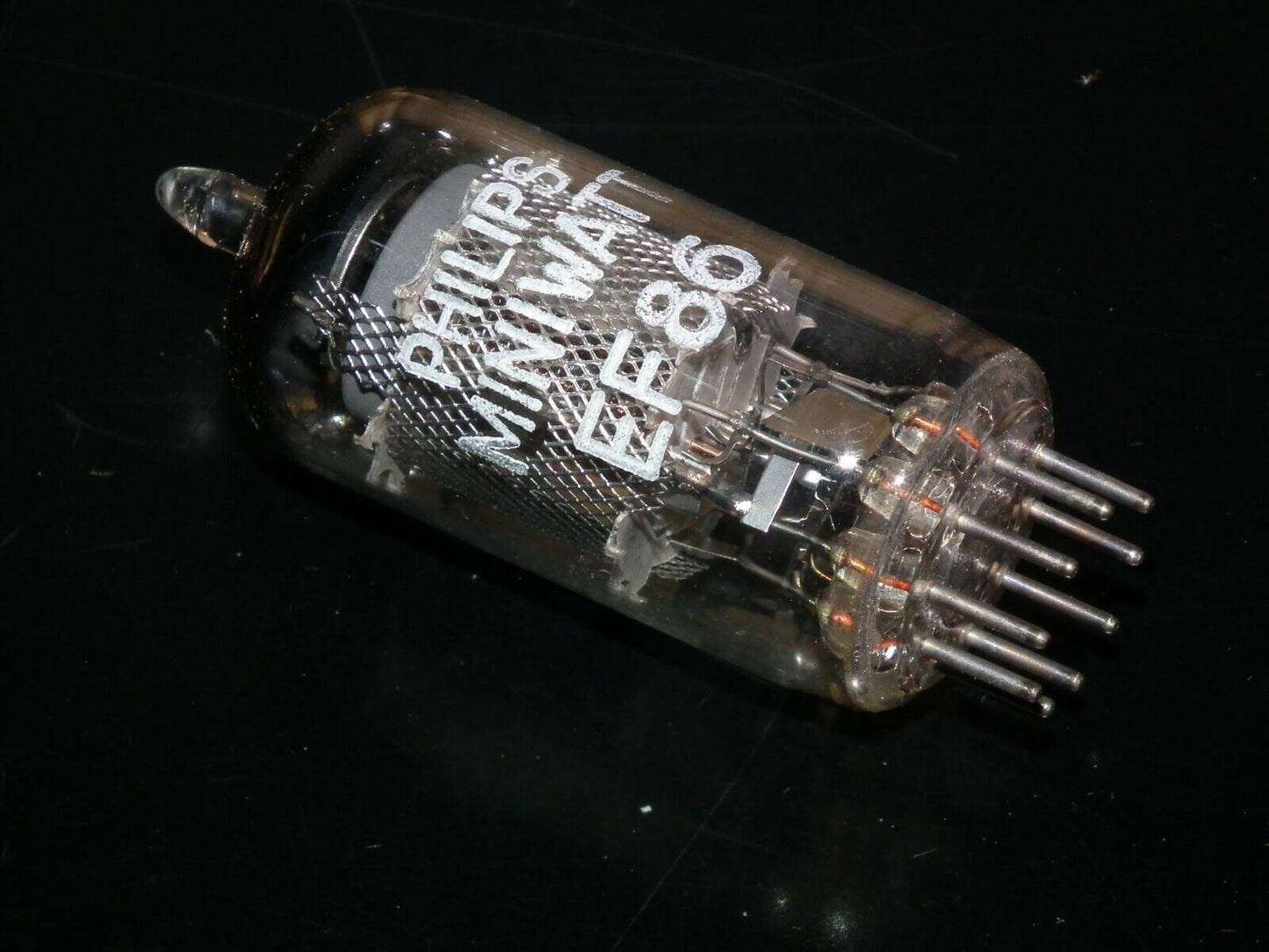 EF86 Philips 6267 NOS Mesh Plate Mazda Brussels 1962