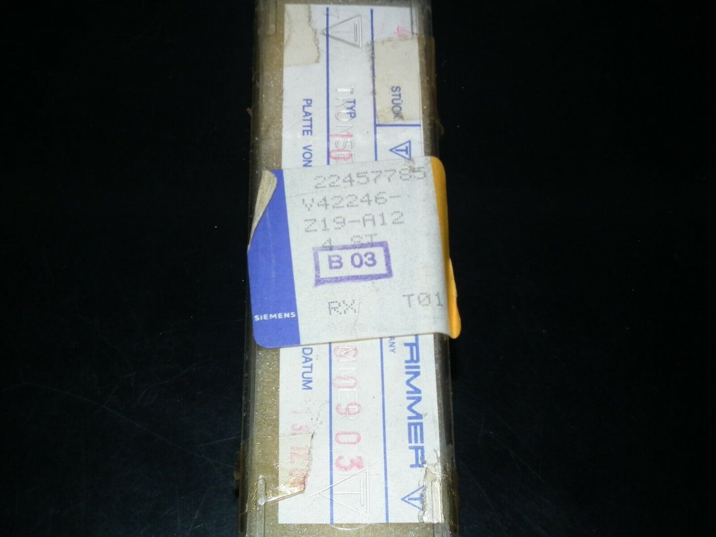Tronser Trimmer Capacitor 4.3-66pF NOS West Germany 1984 New Old Stock