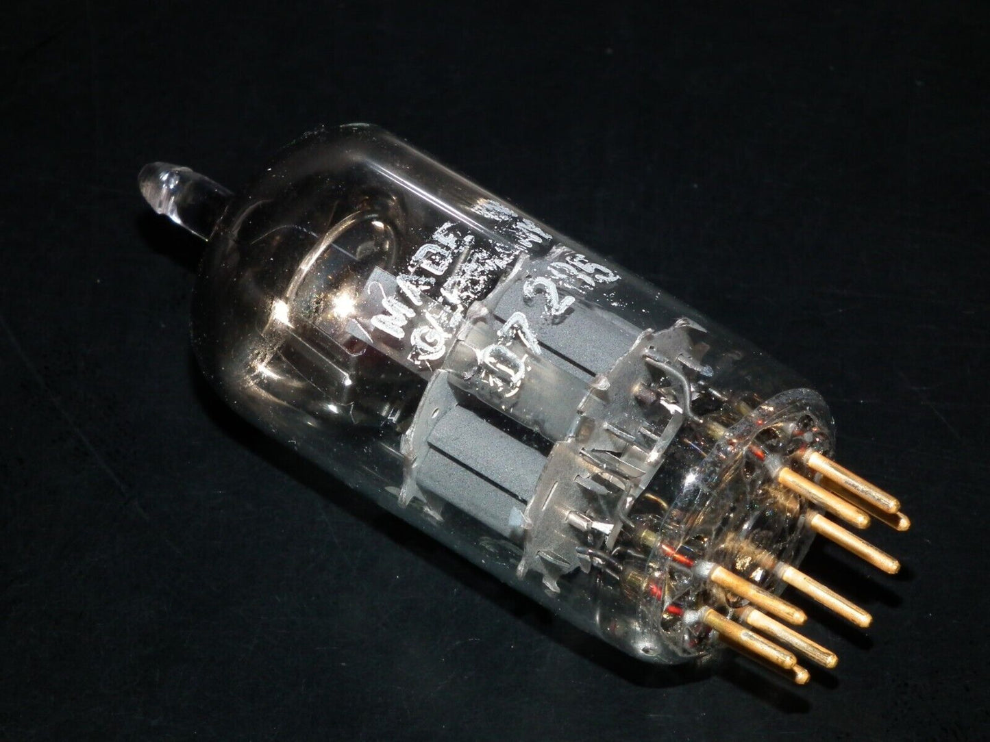 Siemens E88CC Tested NOS Dual Stage Getter A2 7H Code ECC88 6DJ8 6922
