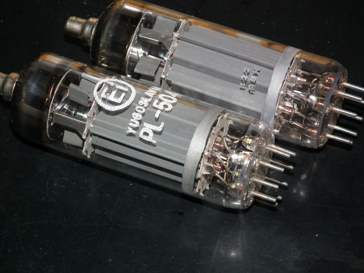 Matched Pair PL504 EI Philips NOS NIB - Yugoslavia from 80s