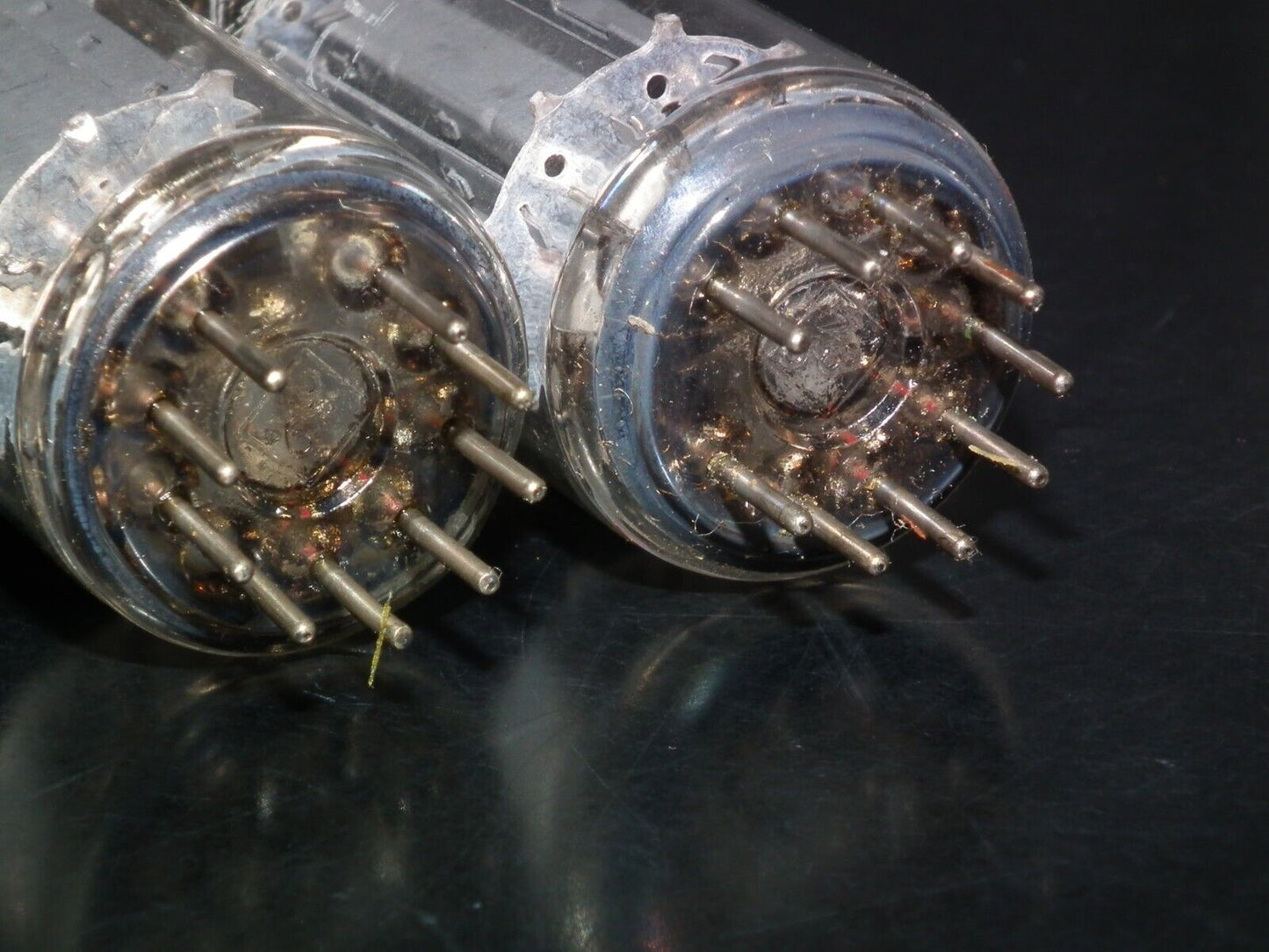 Pair (2 tubes) ECL82 Telefunken 6BM8 NOS NIB The same codes Diamond Bottoms