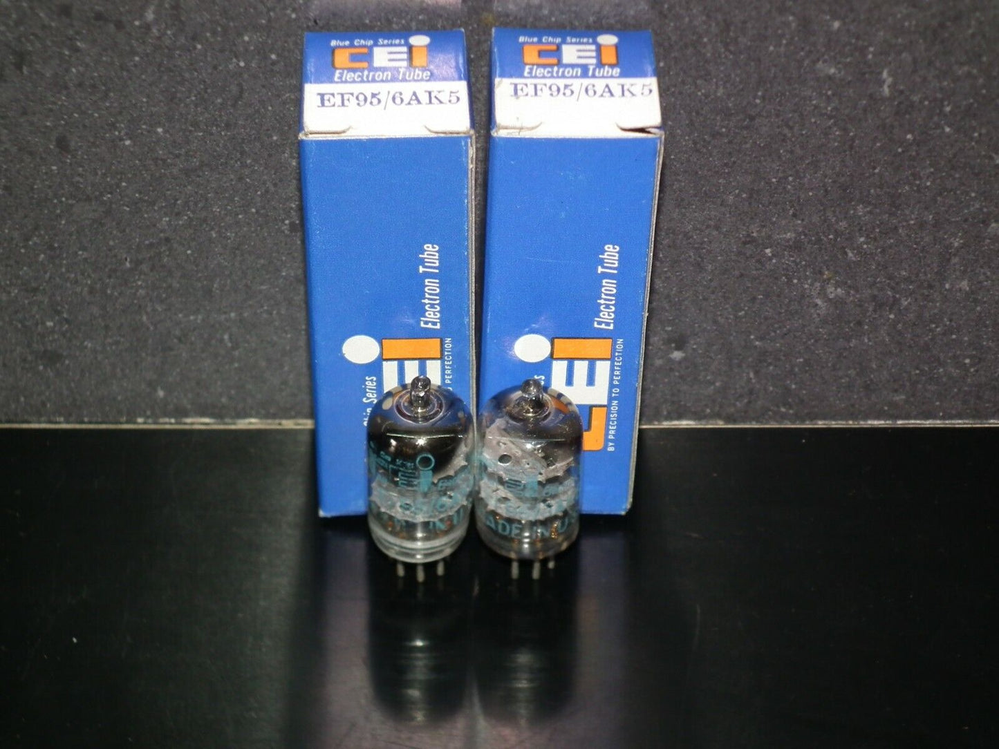 Matched Pair NOS NIB 5654W 6AK5W EF95 CEI RARE Square Getter - Yaqin Little Dot