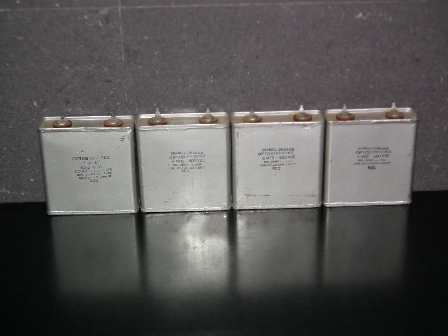 NOS PIO Capacitor 8mfd 8u 600V Cornell Dubilier made in 70s in the USA
