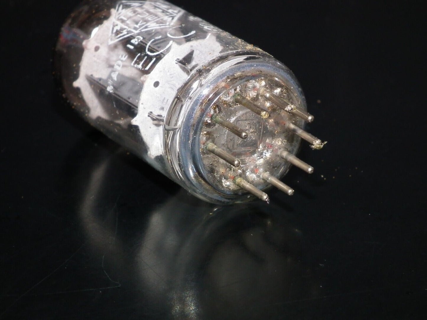 NOS ECC82 Telefunken 12AU7 Diamond Bottom Same Codes West Germany