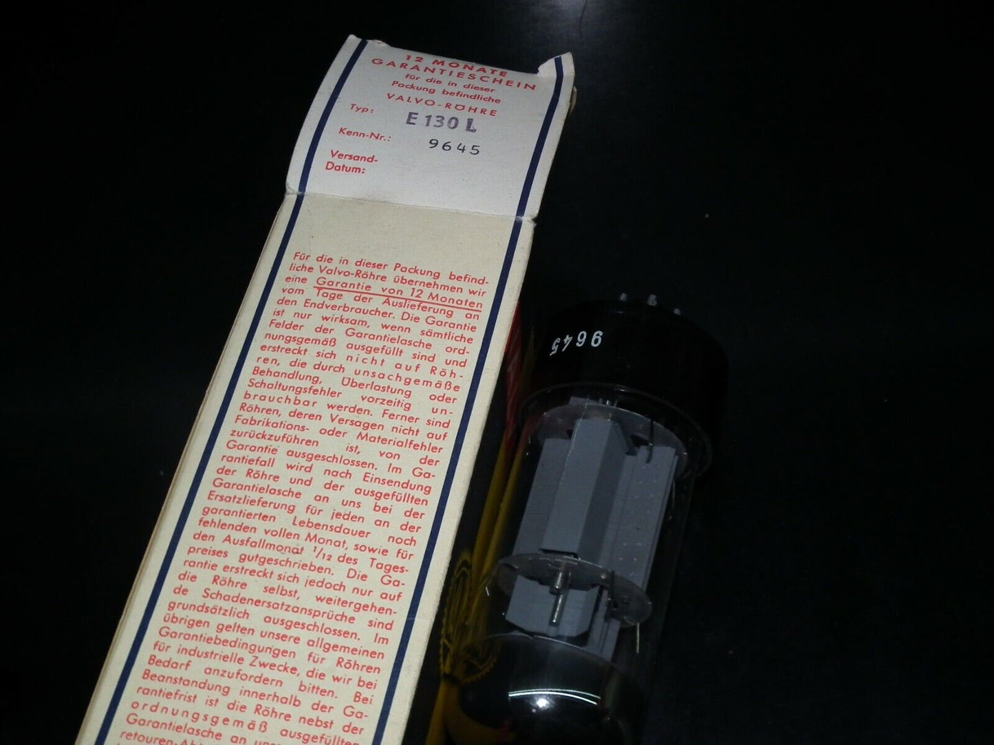 E130L Valvo NOS NIB (7534)