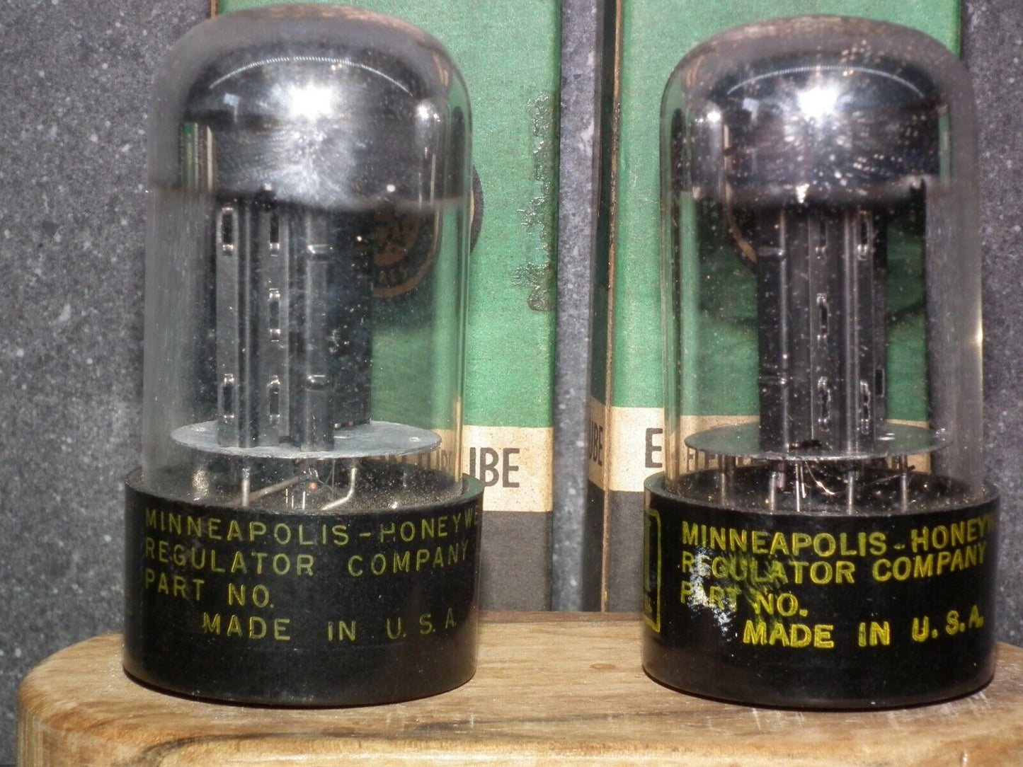 Matched Pair Sylvania Honeywell 12SN7GTA NOS NIB in original Standard boxes