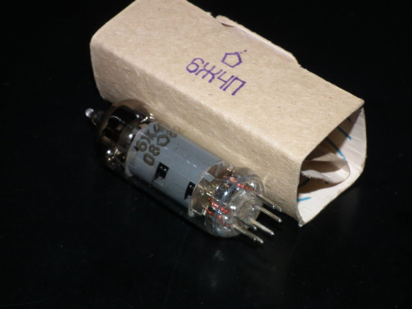6J4P NOS NEVZ Novosibirsk EF94 6AU6 Hum and microphonics tested 1982