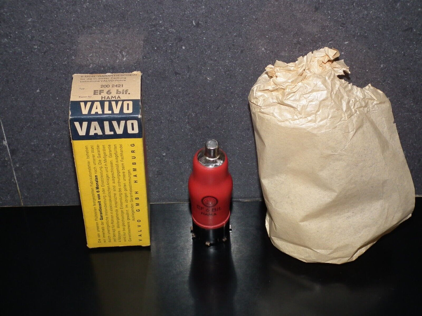 EF6 Valvo NOS in original box