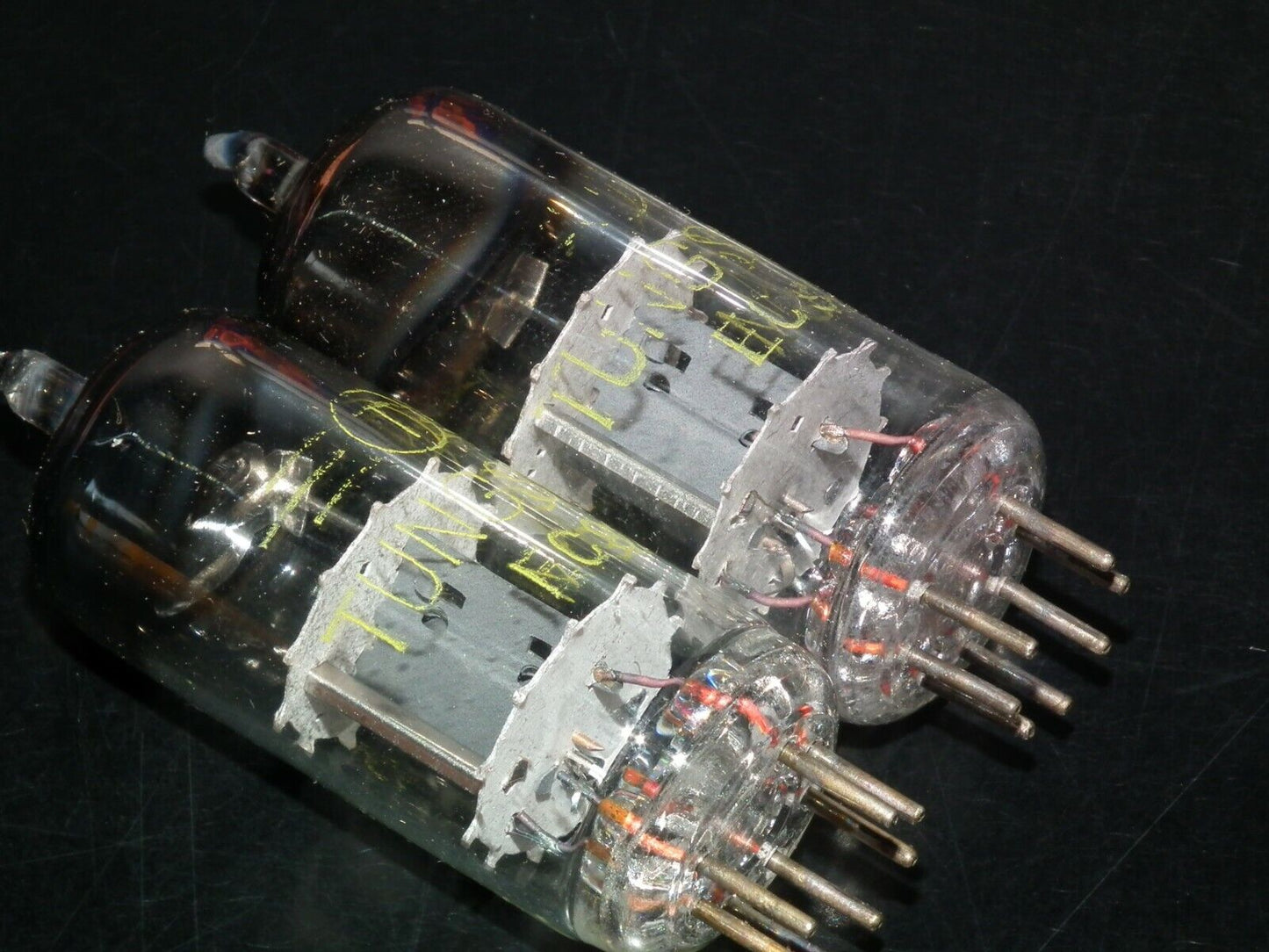 EC92 Tungsram 6AB4 NOS old type late 50s ULTRA RARE FOIL GETTER
