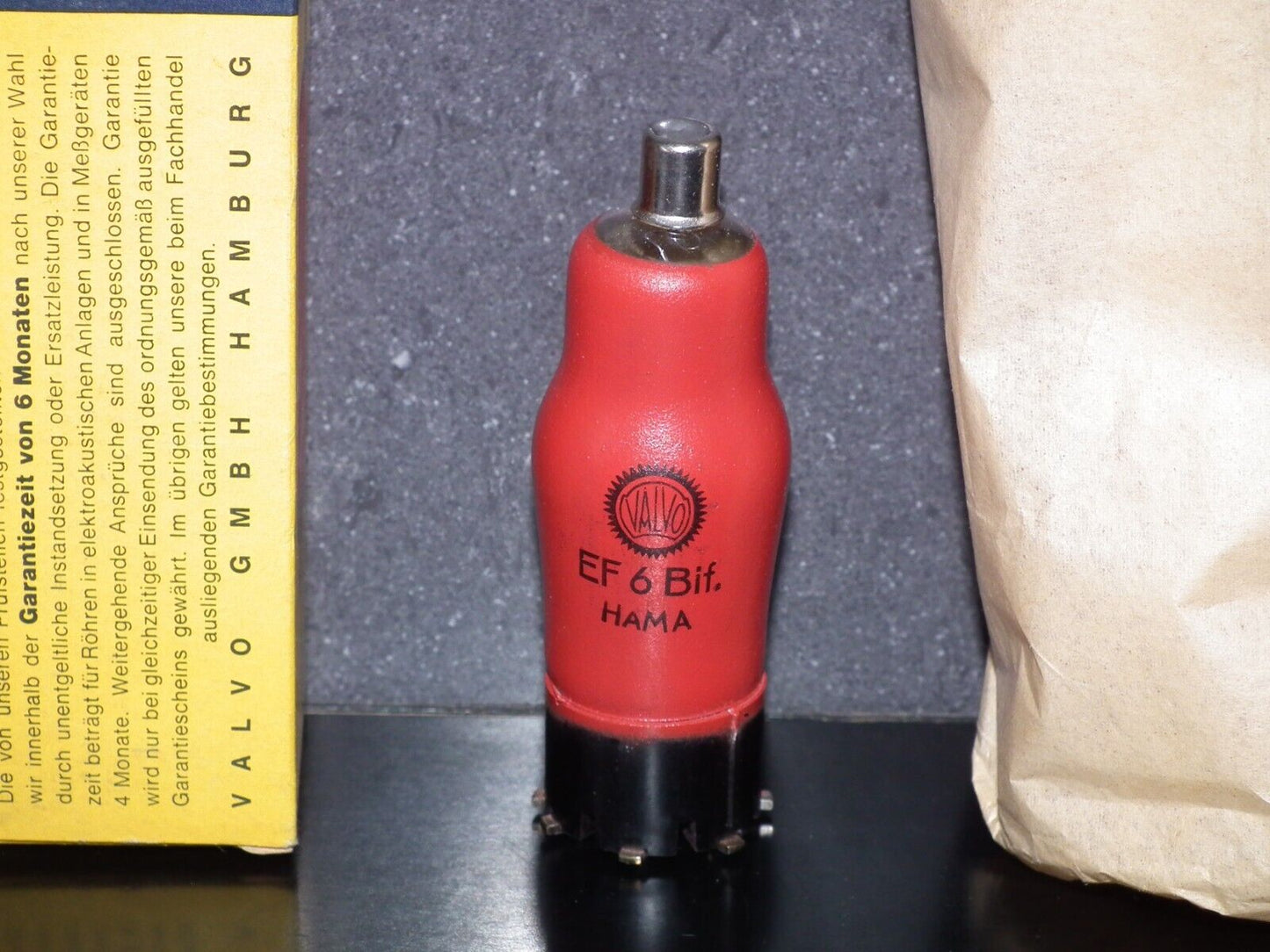 EF6 Valvo NOS in original box