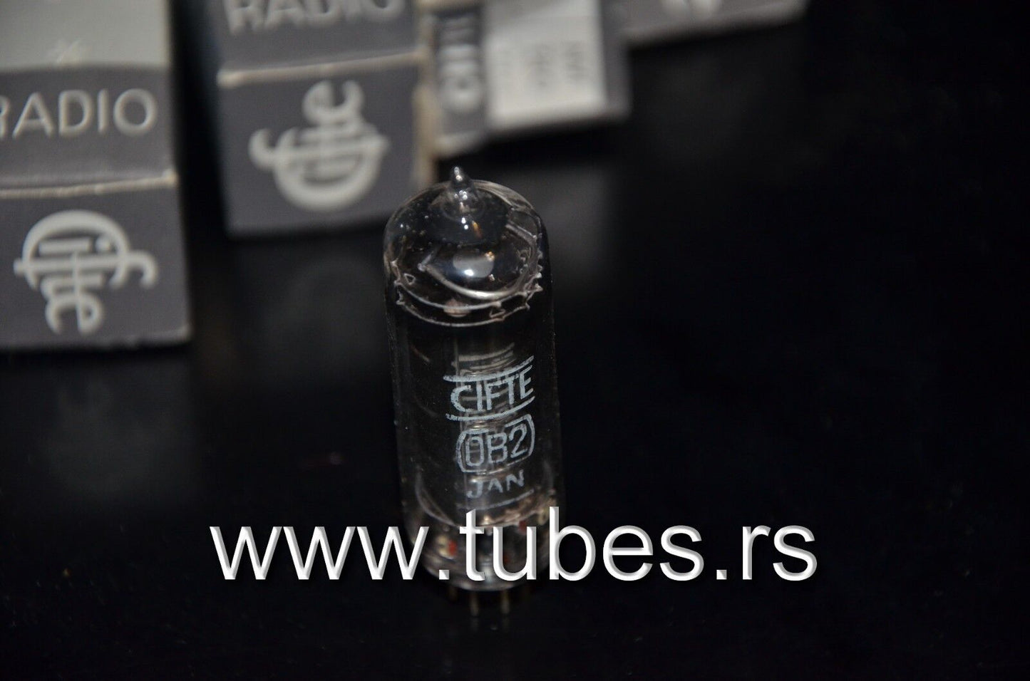 OB2 CIFTE NOS NIB RARE D GETTER 0B2 stablilisator tube STV108/30 STR108/30 JAN