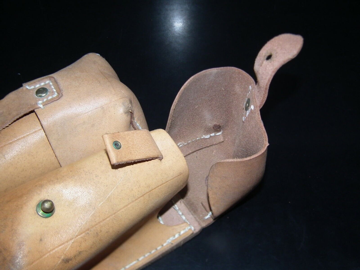 LEATHER SKS AMMO POUCH Military JNA Army Yugoslavia Belt Bag costume Star Wars