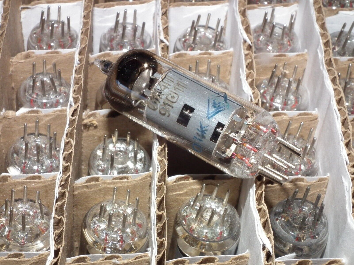 6J4P NOS NEVZ Novosibirsk EF94 6AU6 Hum and microphonics tested Microphone tube