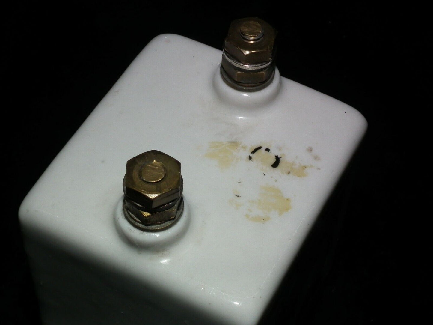 Solar Transmica Capacitor 2000 pF 12500V 0.002mfd 12.5 KV Silver Mica Honey Pot