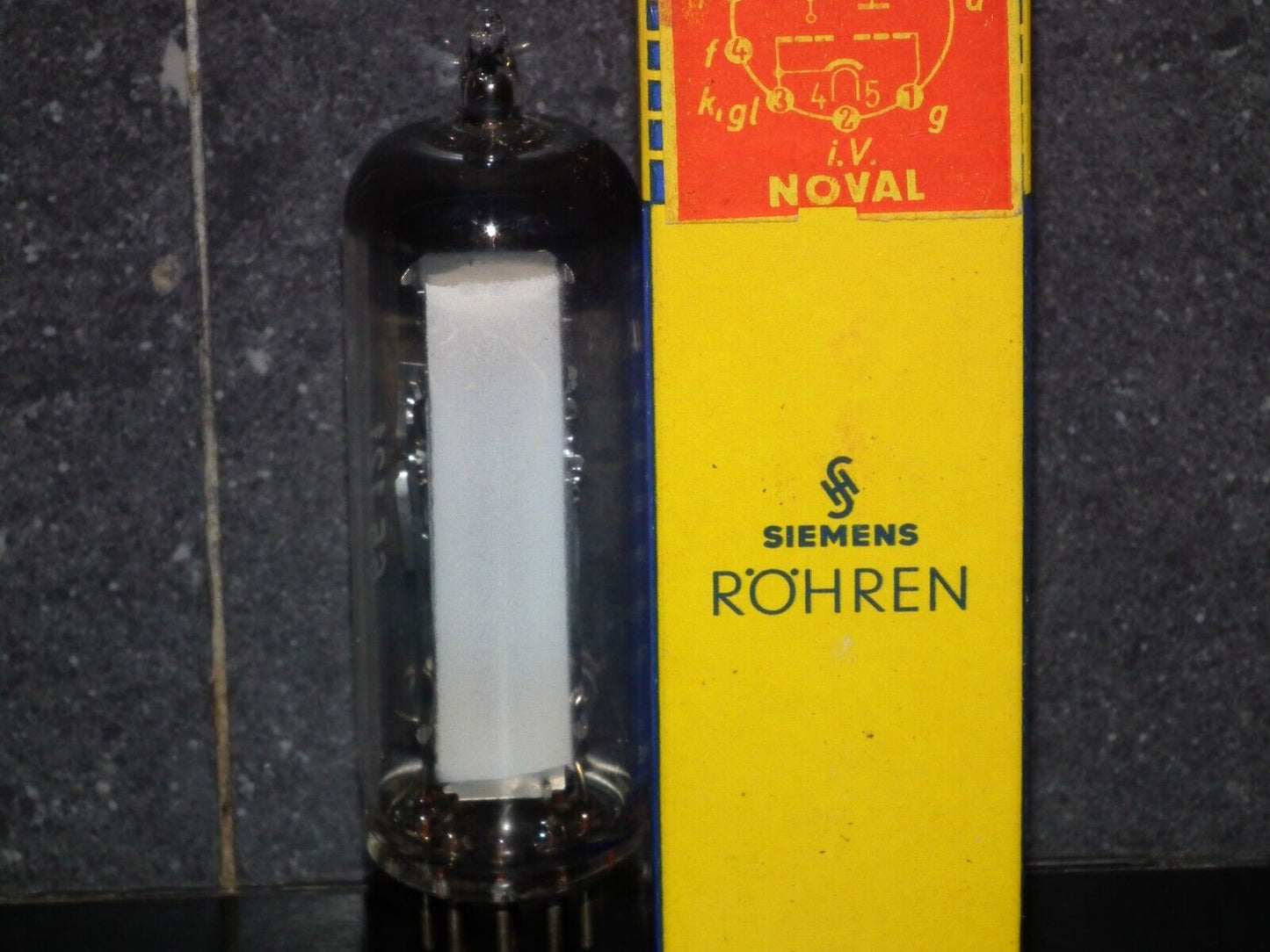 EM84 Siemens Magic Eye - Tuning Eye NOS NIB 6FG6 NOS NIB Old Type Early 60s