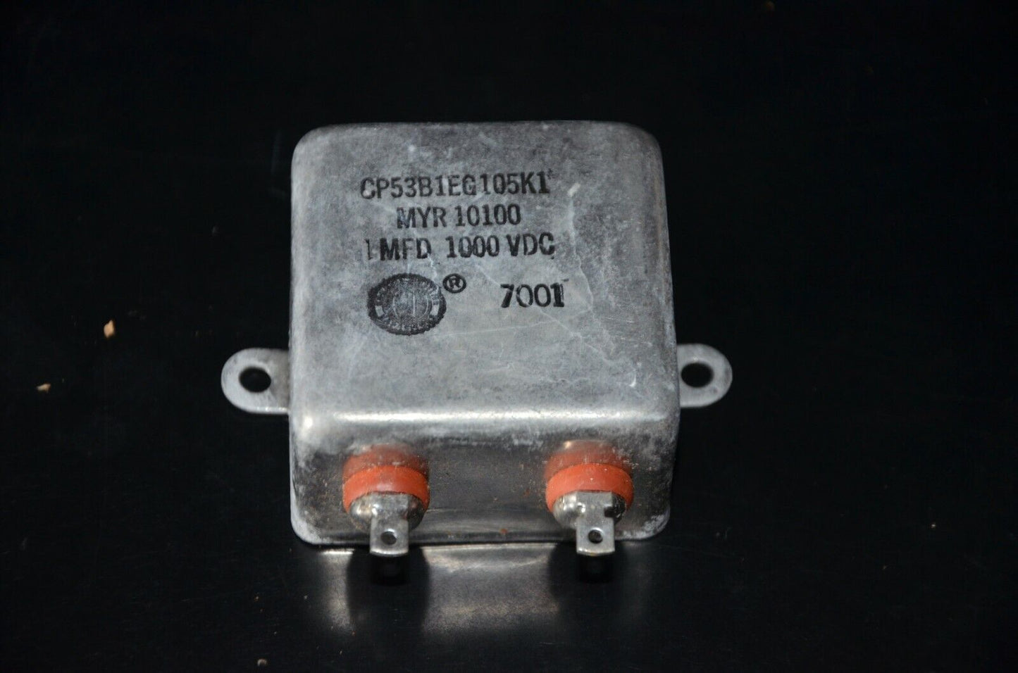 NOS WEST CAP SPRAGUE PIO hermetically sealed capacitor 1u 1000V CP53B1EG105K1