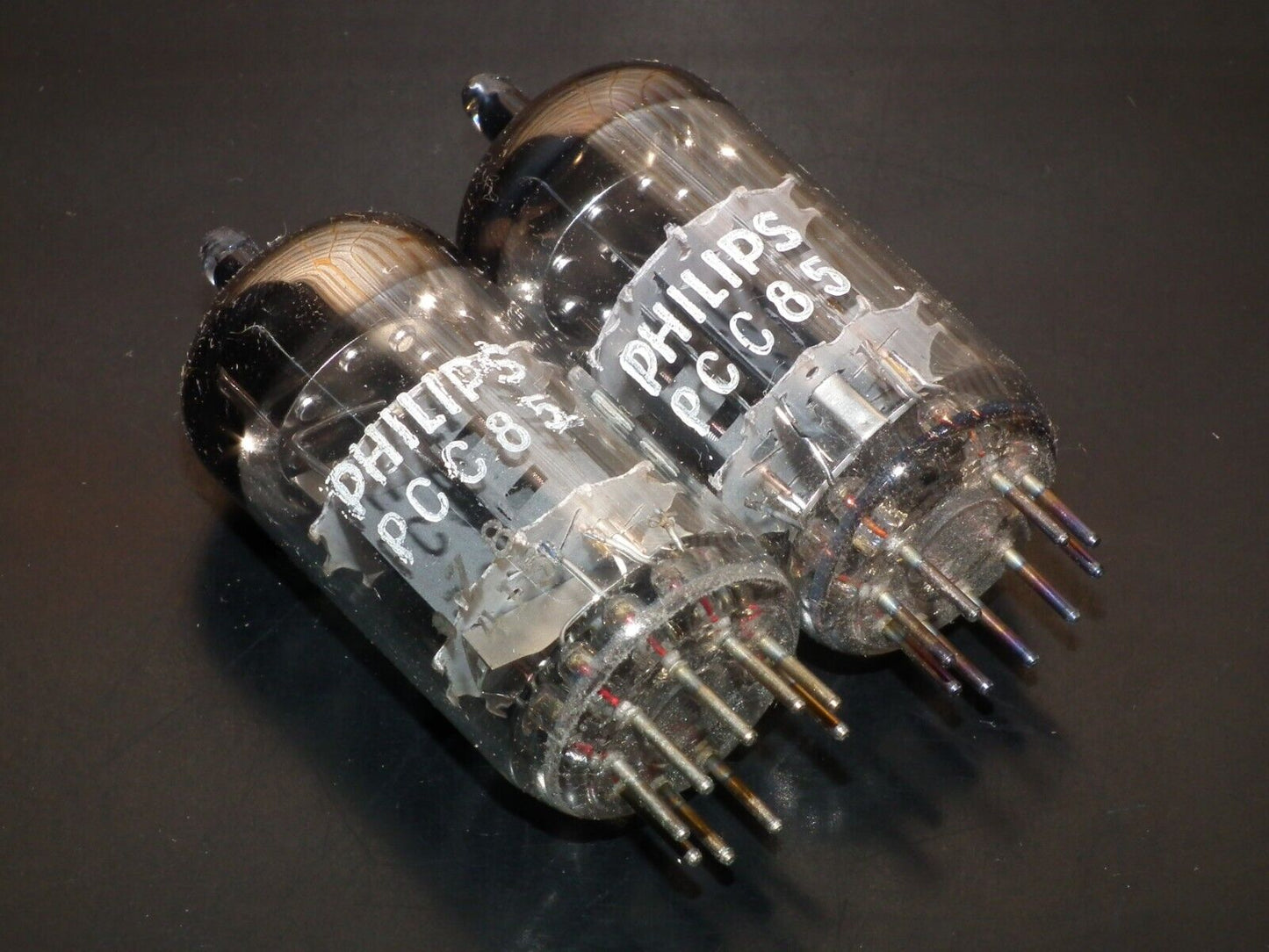 PCC85 Philips 9AQ8 Matched Pair (Two Tubes) NOS NIB
