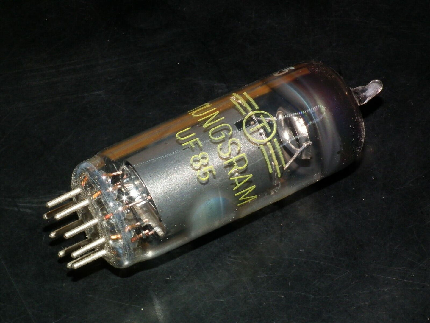 UF85 Tungsram Radio Receiver Tube NOS NIB Old Europe tube radio from 60s