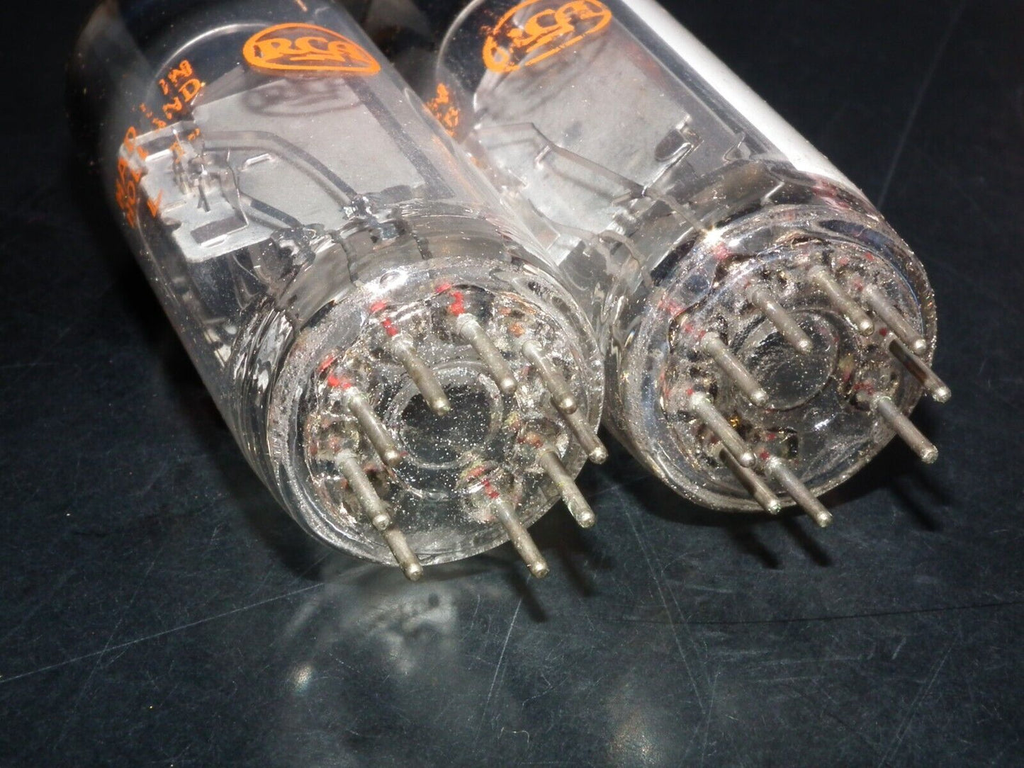 One (1 pcs) EM84 RCA 6FG6 NOS NIB Tuning Indicator Tube Magic Eye