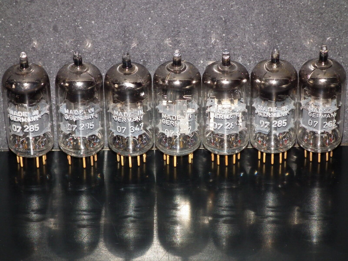 Platinum Matched Pair Siemens E88CC Used Tested NOS Dual Stage Getter A27H Code