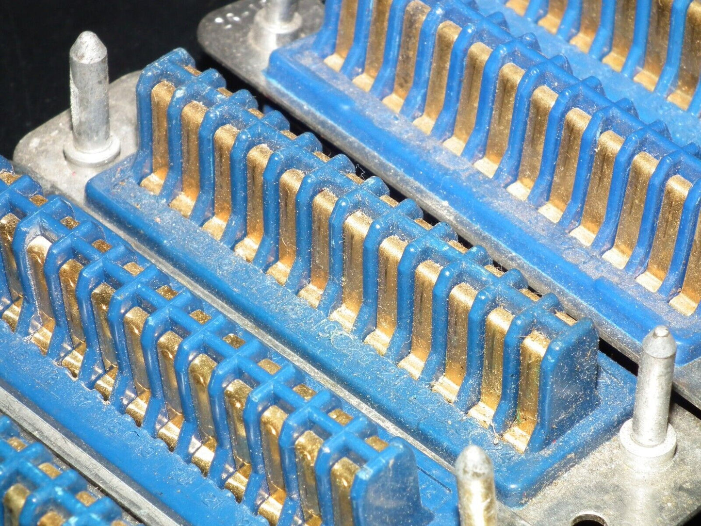 Amphenol 26-159-24P-H 24 Pole chassis plug with 2 x guiding pins GOLD PLATED