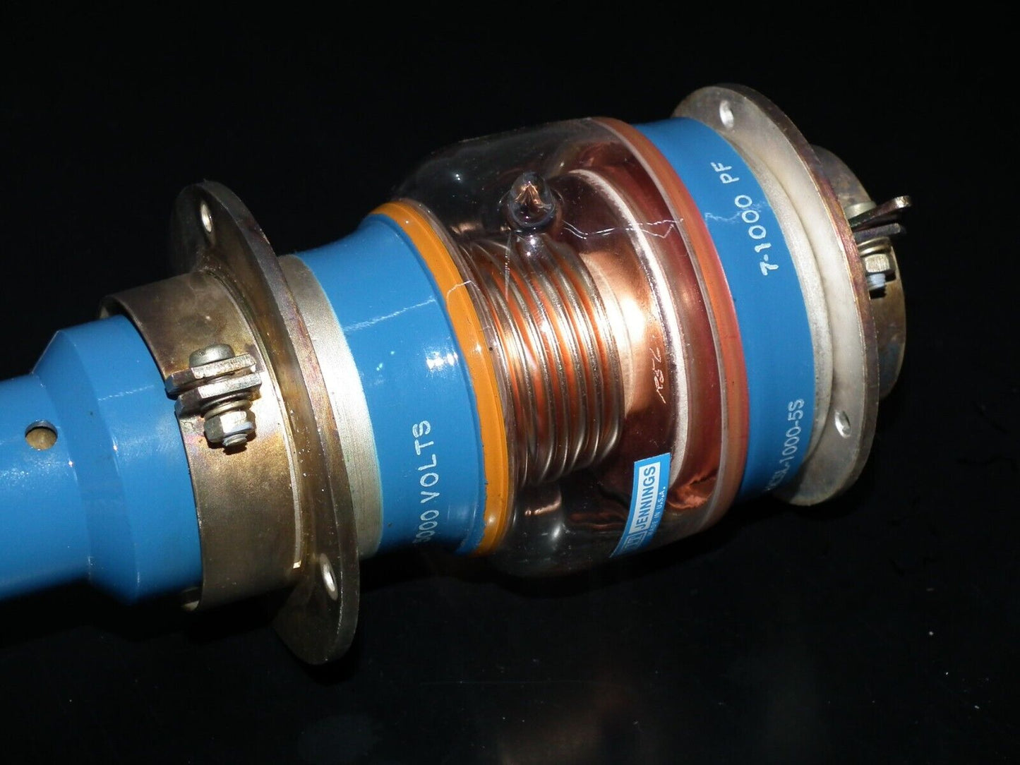 Jennings Variable Capacitor UCSL1000-5S Mounting Flanges (Front + Back)