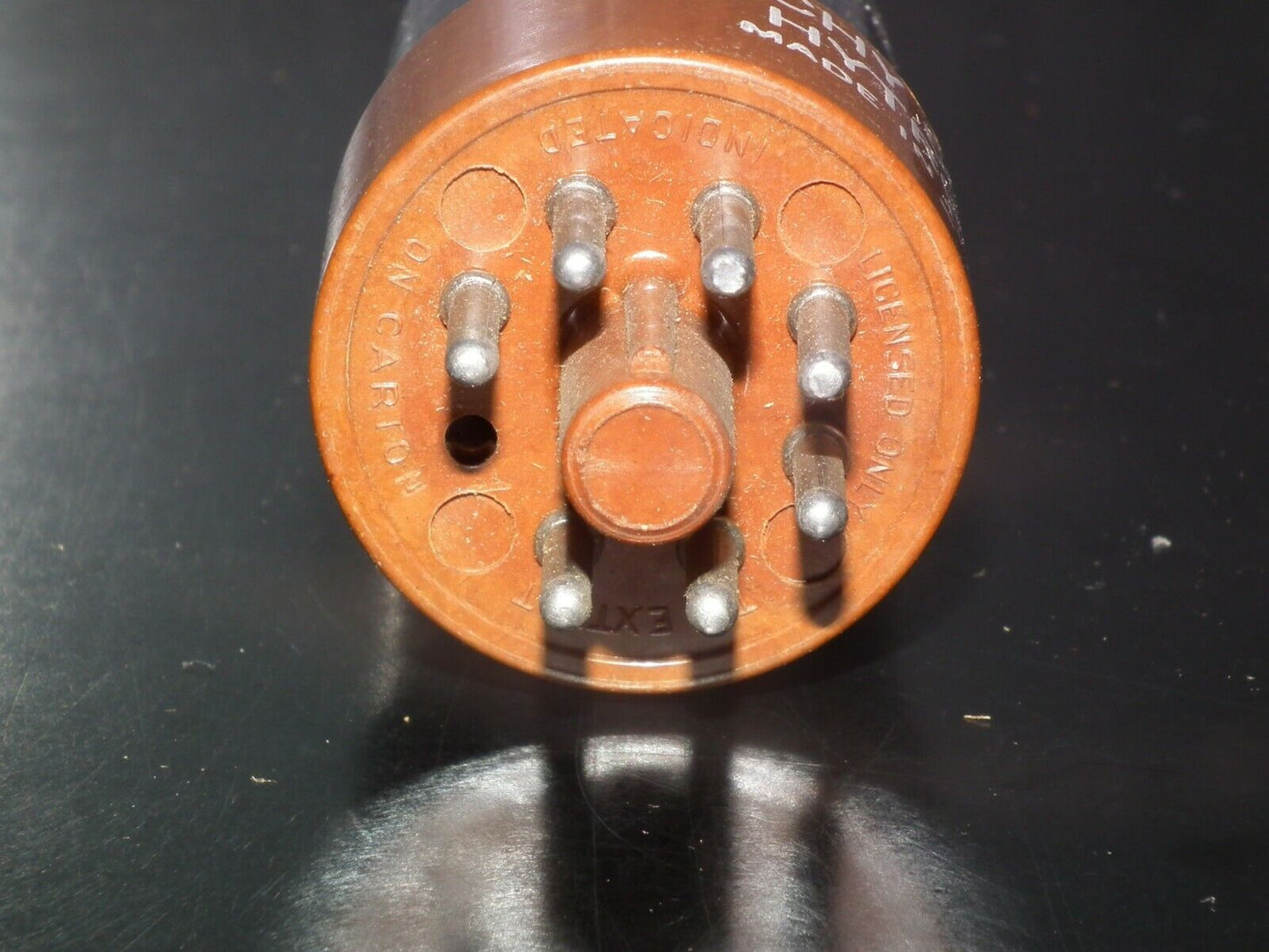 6V6GTY Hytron NOS Platinum Matched Pair Brown Base tested 100% Made in USA JAN