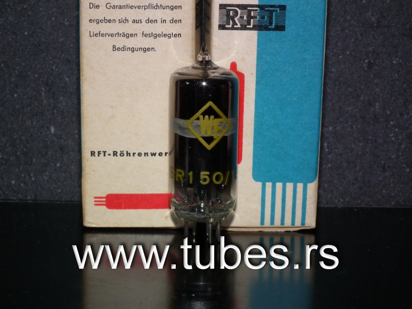 STR 150/15 RFT Germany NOS NIB 1967, Voltage regulator tube