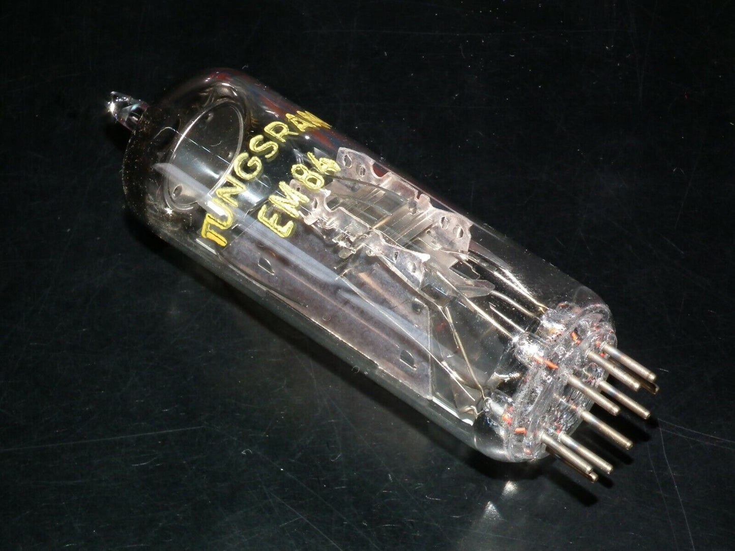 EM84 Tungsram Magic Eye - Tuning Eye NOS NIB 6FG6 NOS NIB Old Type Early 60s