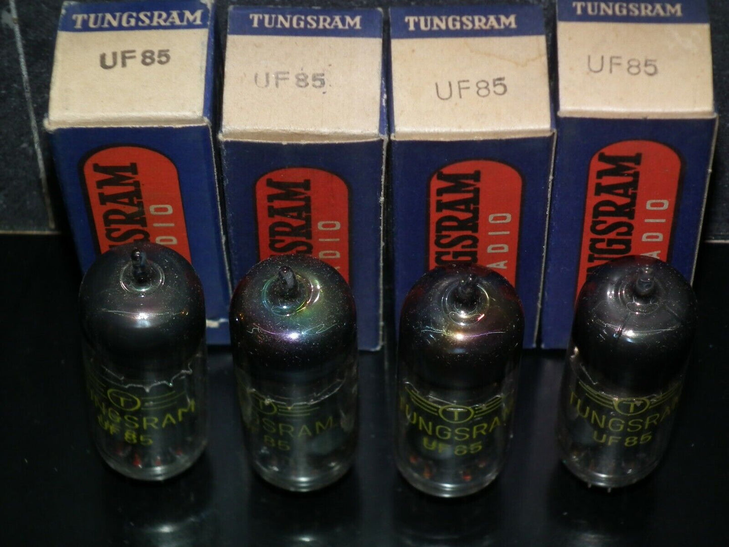 UF85 Tungsram Radio Receiver Tube NOS NIB Old Europe tube radio from 60s