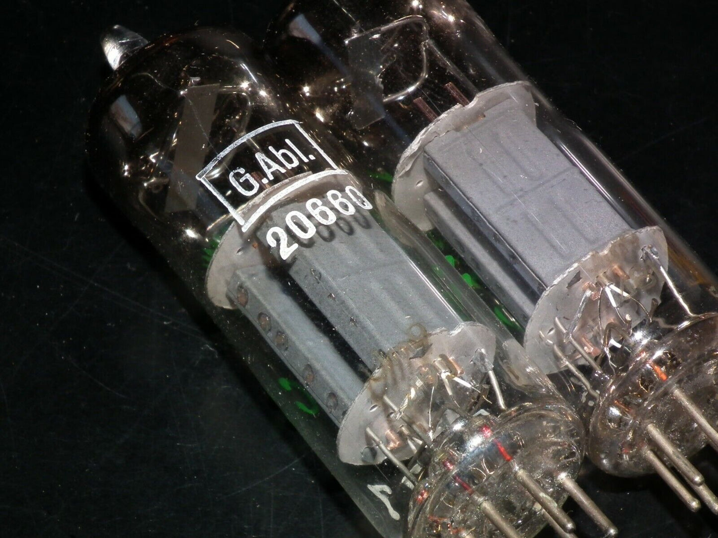 MP Pair E90CC Valvo NOS NIB Ultra RARE Crossfoil D Getter Pinched Waist Hamburg