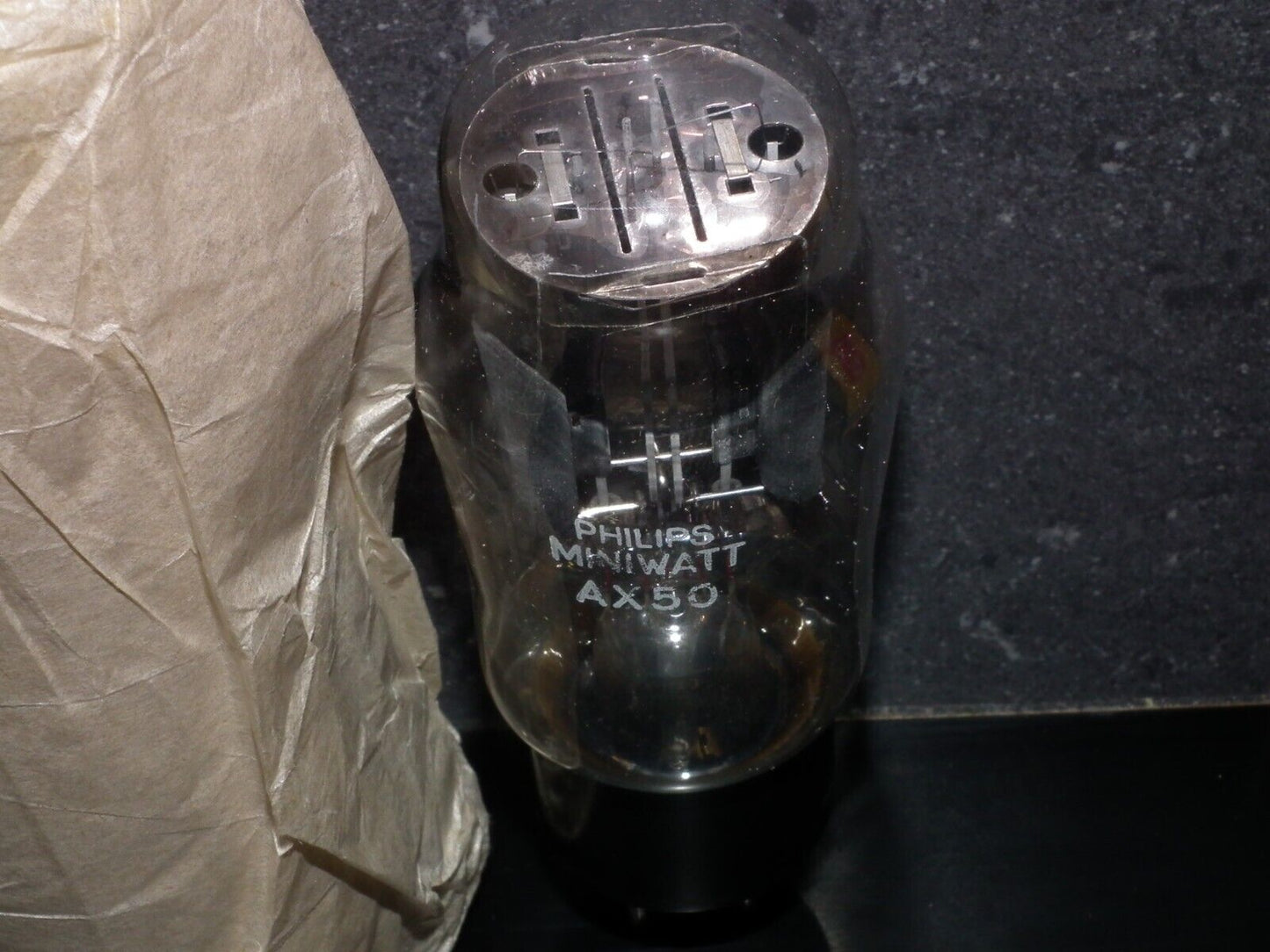 AX50 Philips rectifier NOS in original wrap paper, without original box