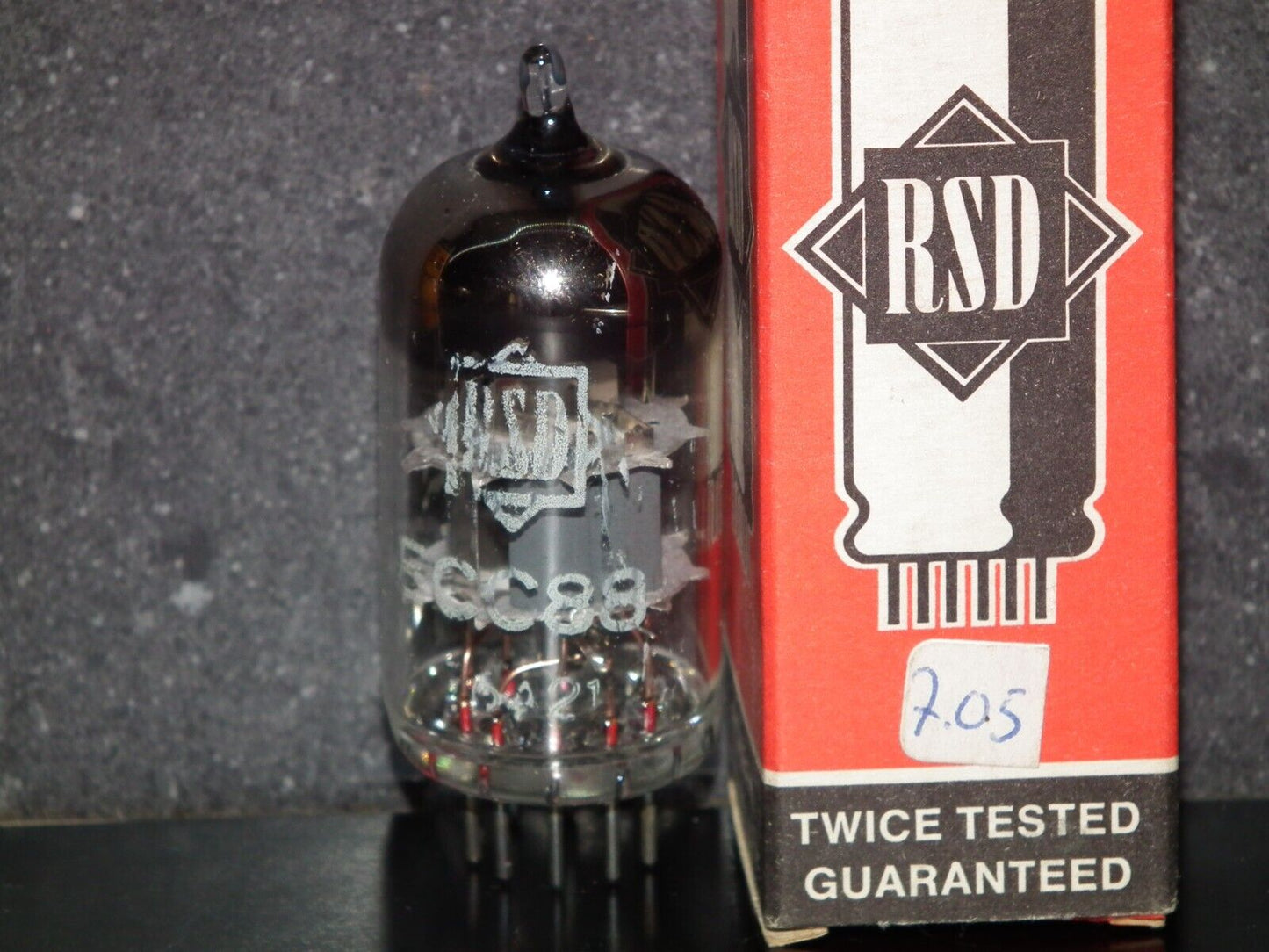 ECC88 RSD Germany 6DJ8 NOS NIB