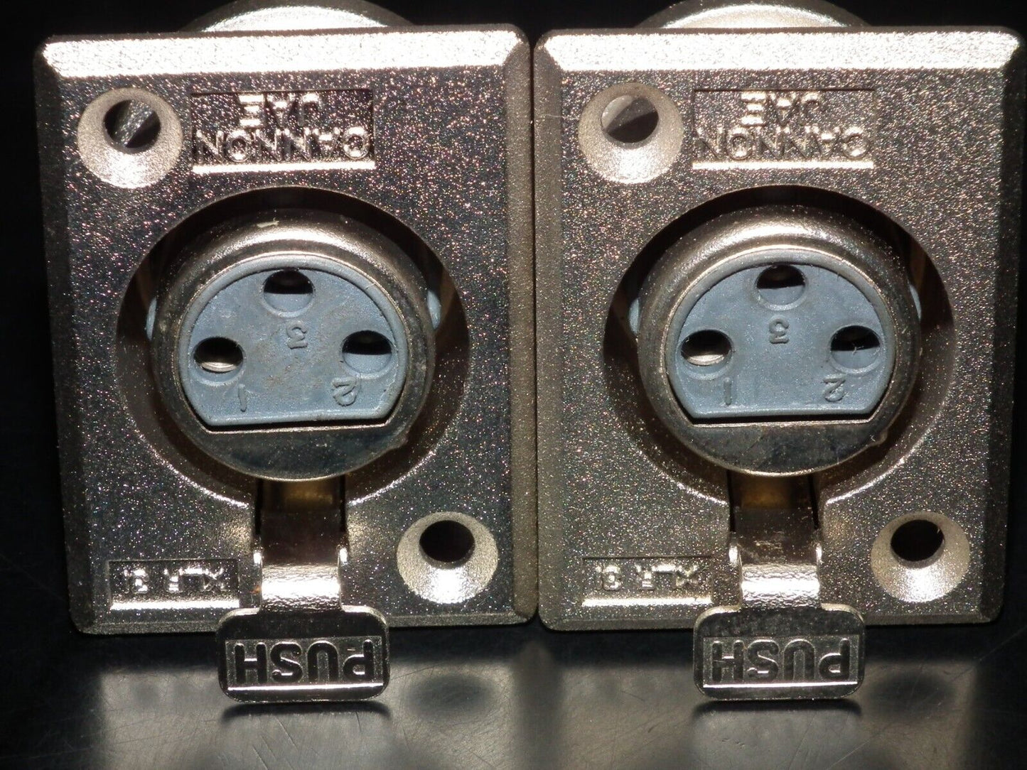 ITT Cannon JAE XLR-3-31 NOS female connector XLR 3 31 (3 pole) Made in JAPAN