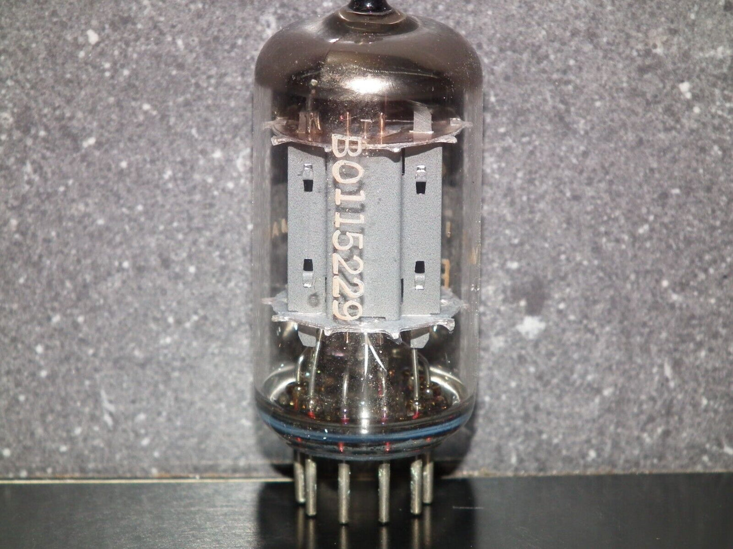 One (1 pcs) ECC82 Telefunken 12AU7, Tested NOS Long Smooth Plates