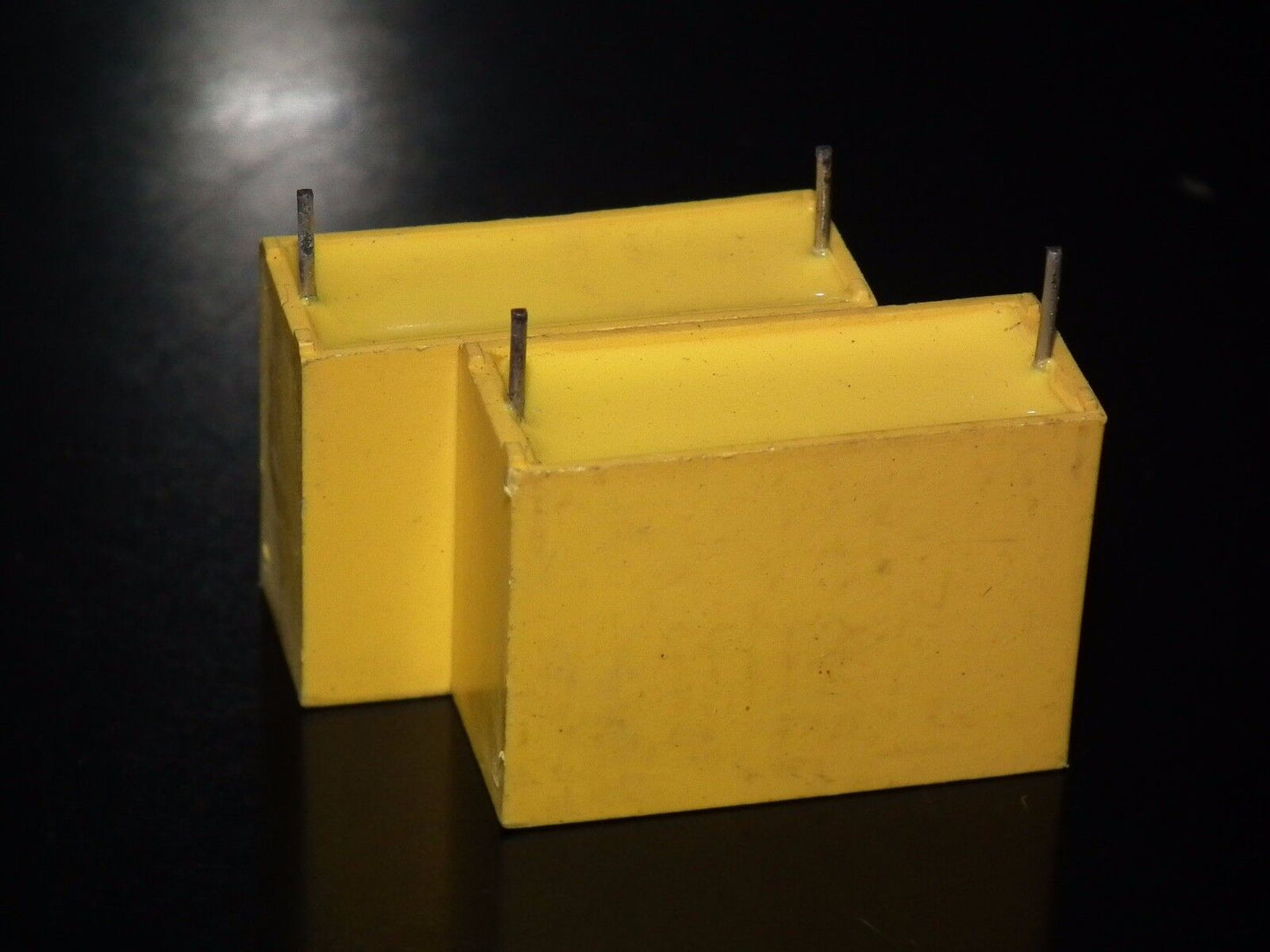 Two vintage NOS PHILIPS MKC 344 Capacitors 0.47mfd / 630V perfect for tube audio