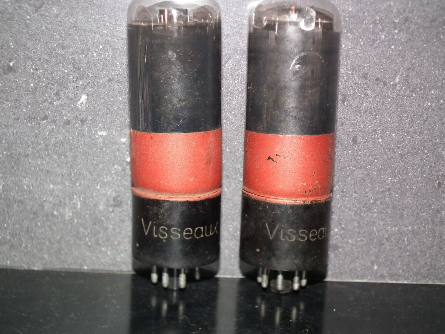 Platinum Matched Quad 6M6G Visseaux France EL33 Used Tested NOS 33-36mA