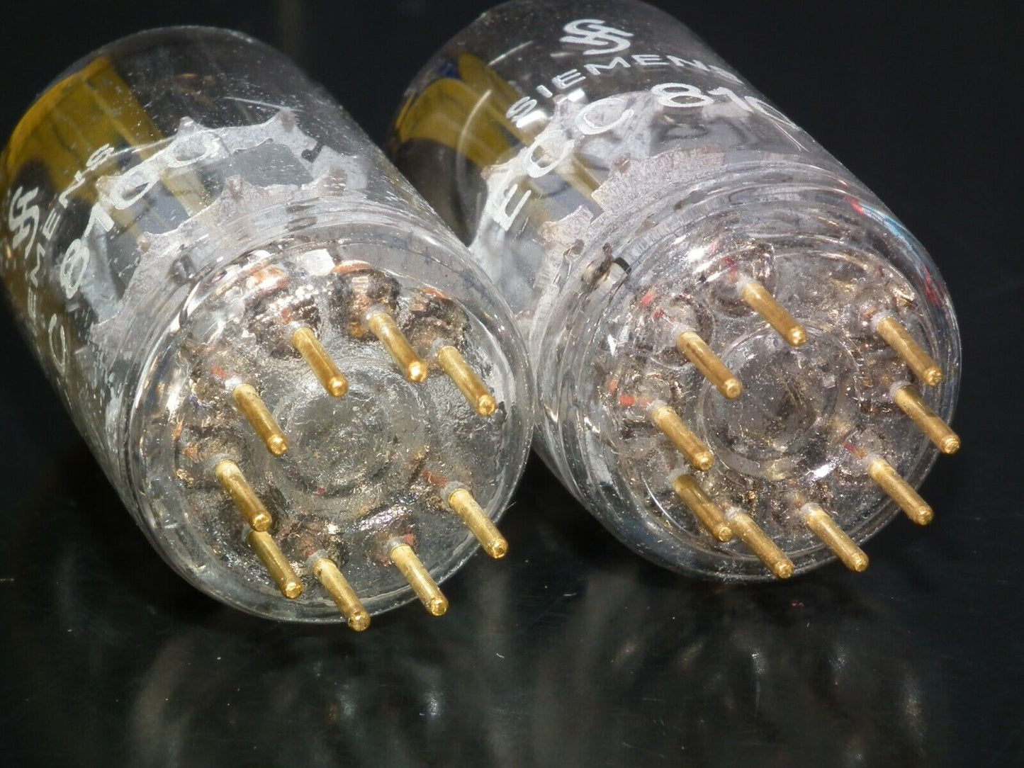 ECC8100 Siemens Halske Germany Matched Pair, low noise