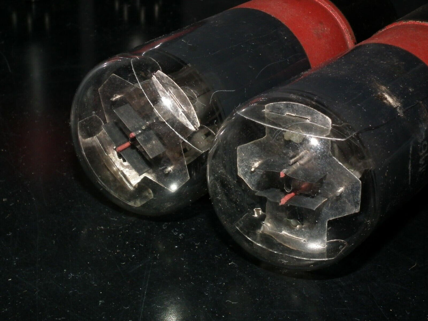 Platinum Matched Pair 6M6G Visseaux France EL33 Used Tested NOS 37mA