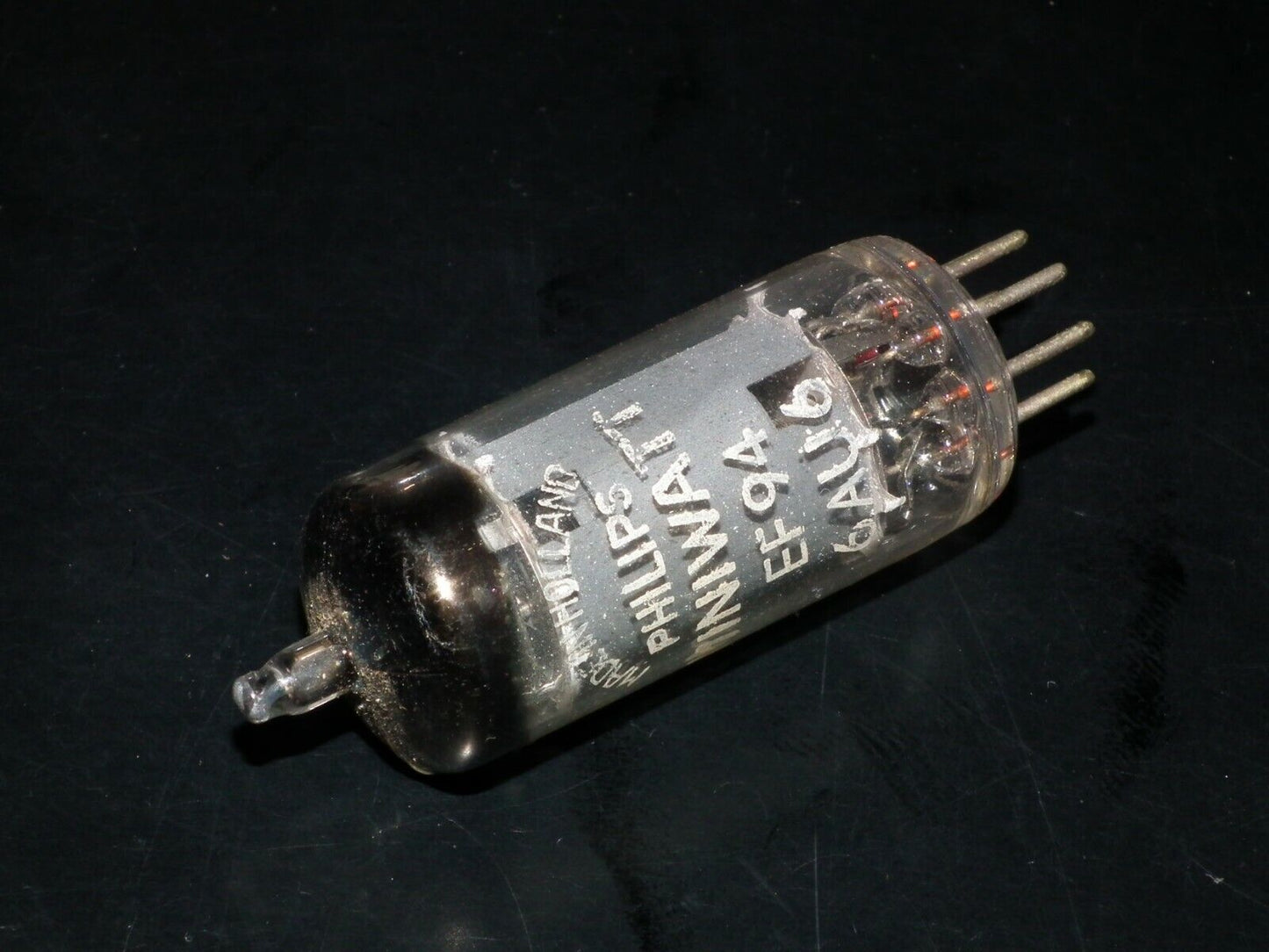 NOS NIB EF94 6AU6 Philips Holland RARE Square Getter 50s Microphone Pentode