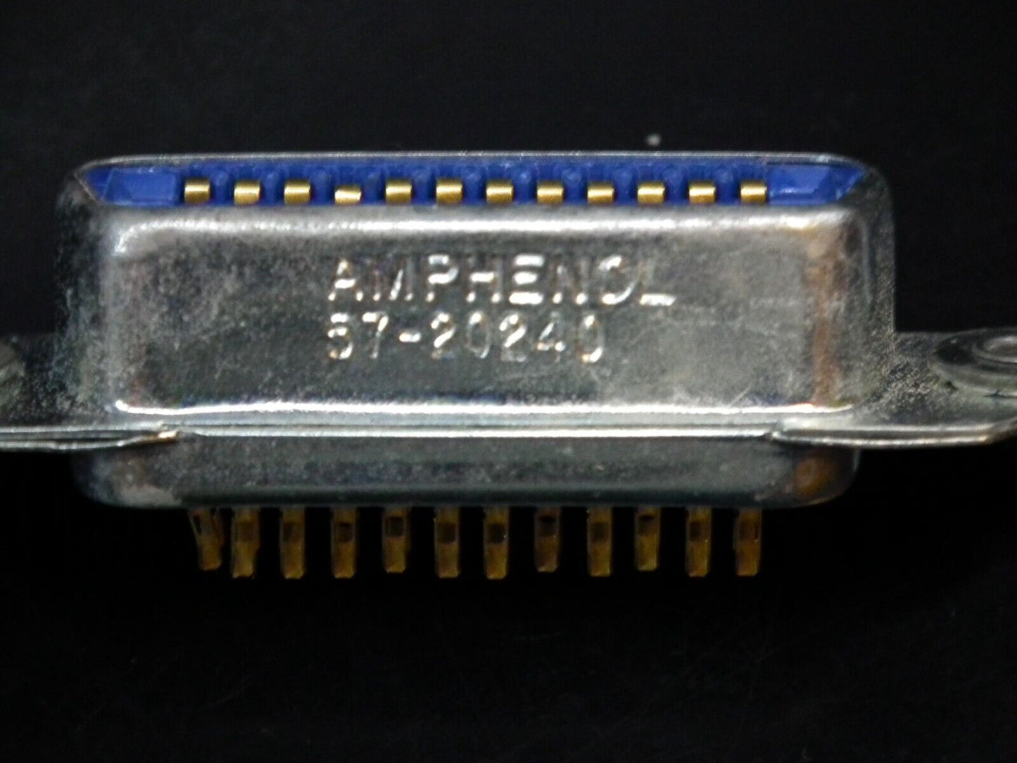 Amphenol 57-20240 24 Pole chassis GOLD PLATED Connector NOS - New Old Stock