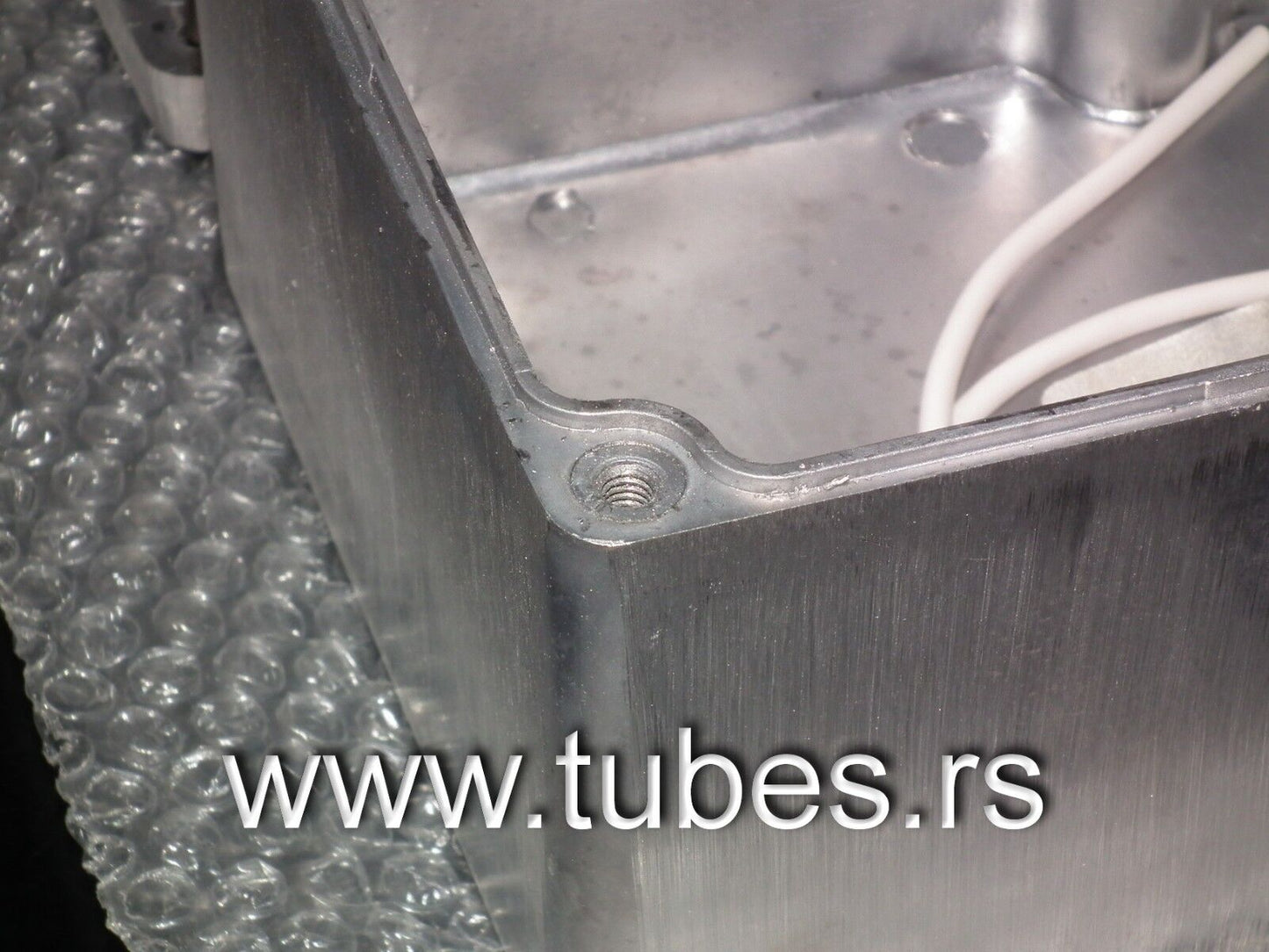 Enclosure Case Aluminum Box Raw Finish DIY Audio 188 x 120 x 78.5 mm