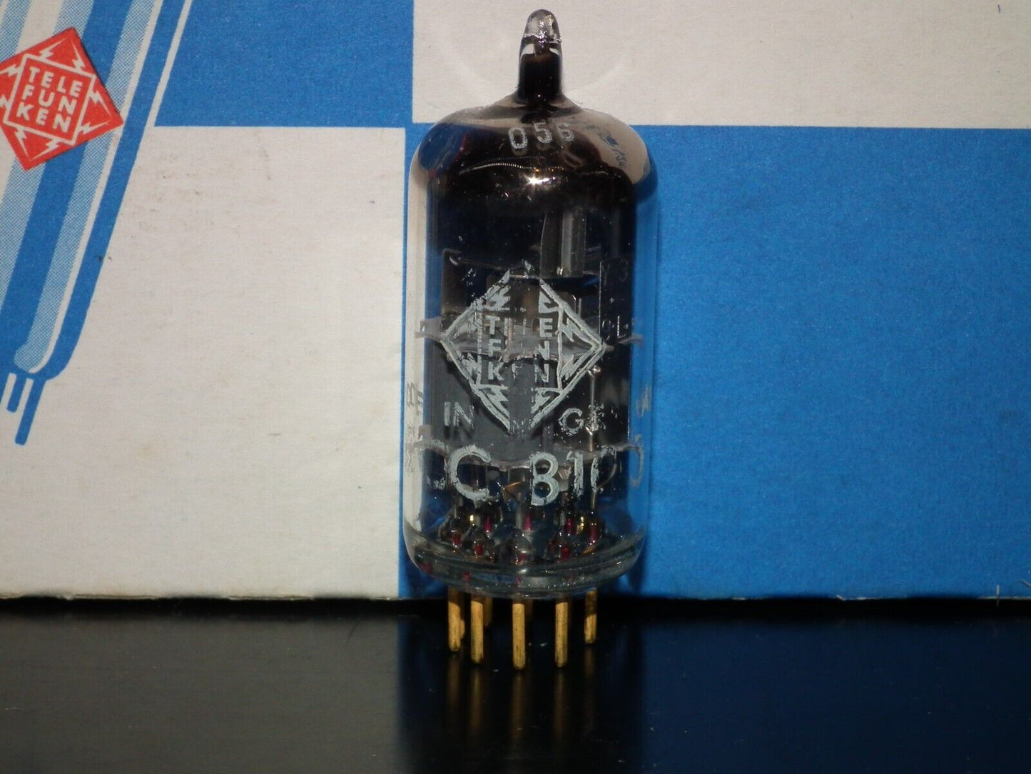 ECC8100 Telefunken NOS NIB Gold Pins Made by Siemens Munich West Germany
