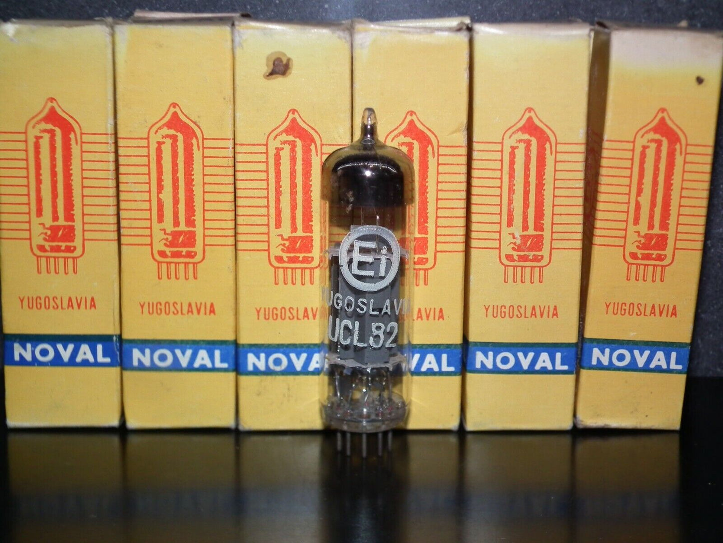 UCL82 EI Philips NOS NIB Yugoslavia Dual stage getter