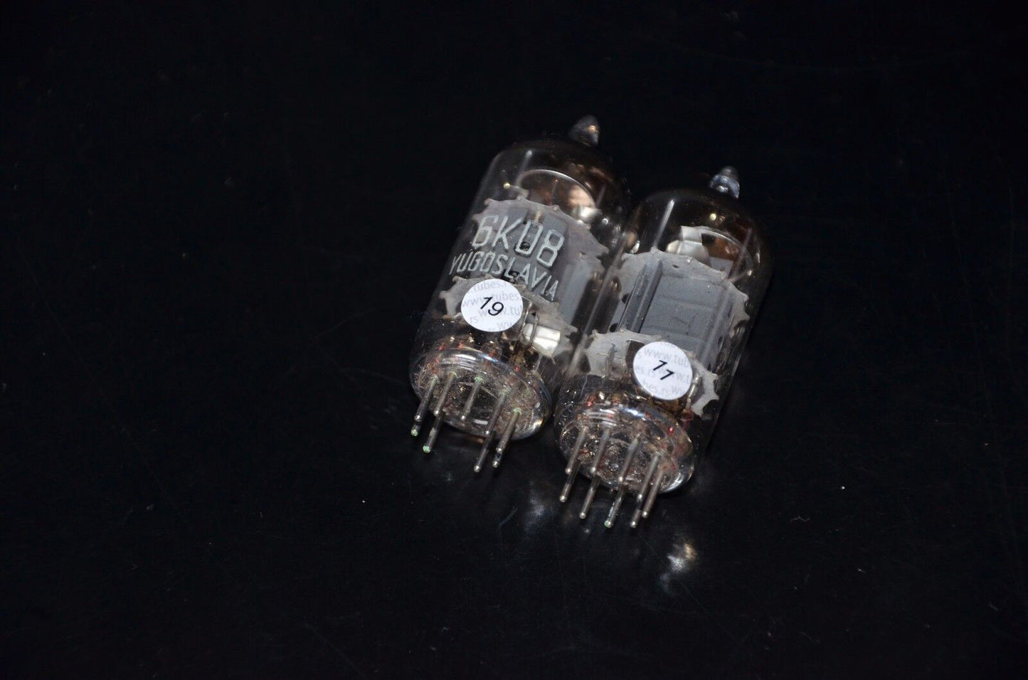 Two NOS 6KD8 ECF82 (6U8A) EI Yugoslavia Philips for McIntosh MR65B MR67