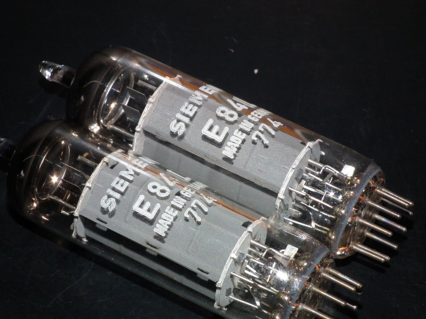E84L 7320 Siemens Platinum Matched Pair NOS NIB EL84 6BQ5
