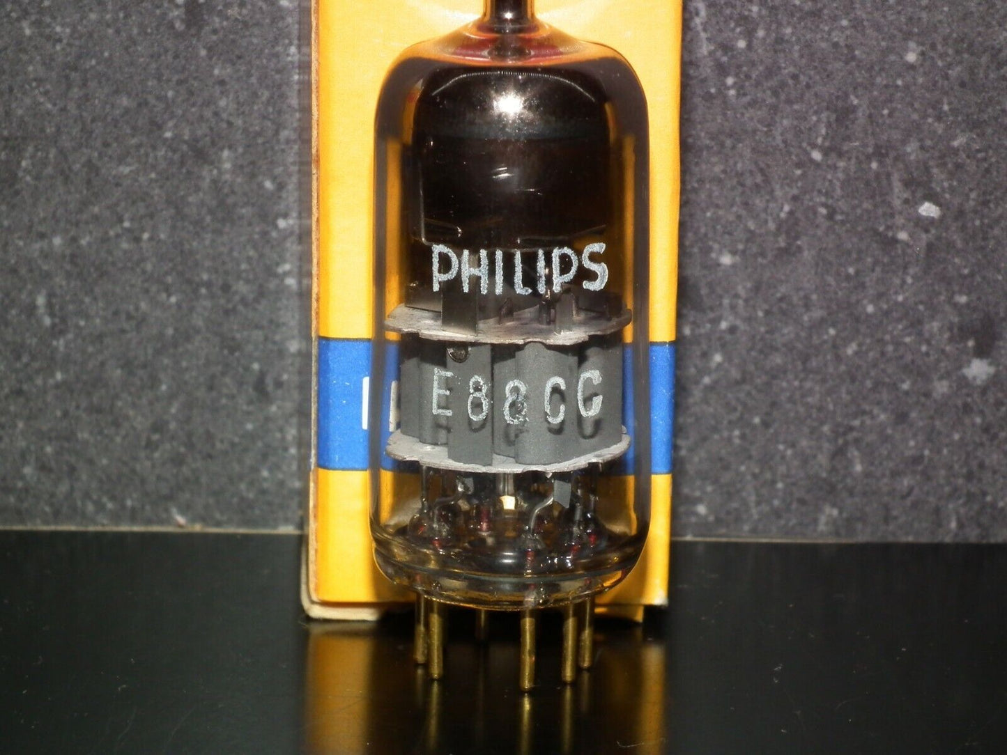 E88CC Philips 6922 USED Tested 70% of NOS Dual Stage Getter, Gold pins