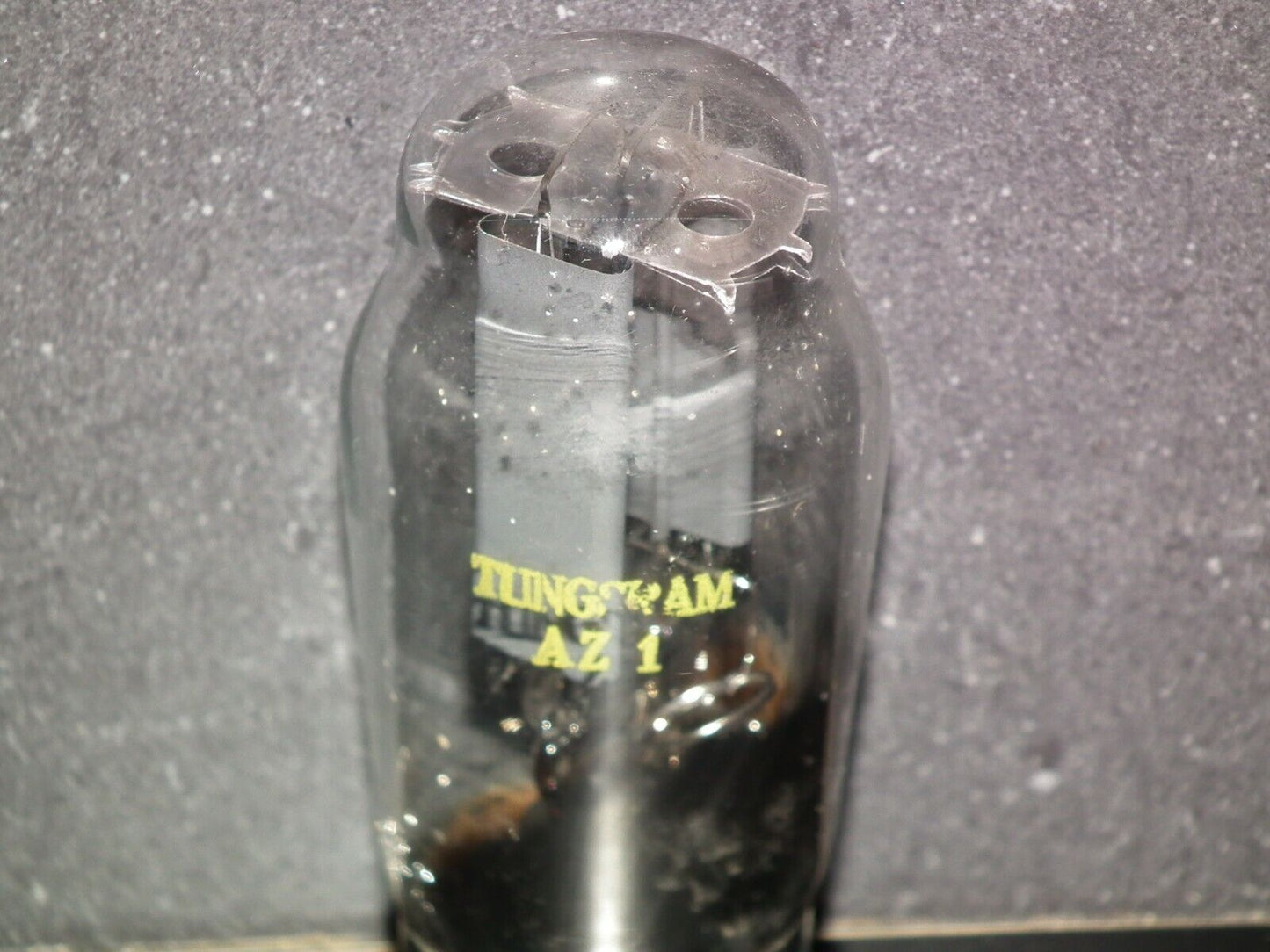 AZ1 Tungsram, USED tested 75%, some glas particles in the base, strong base